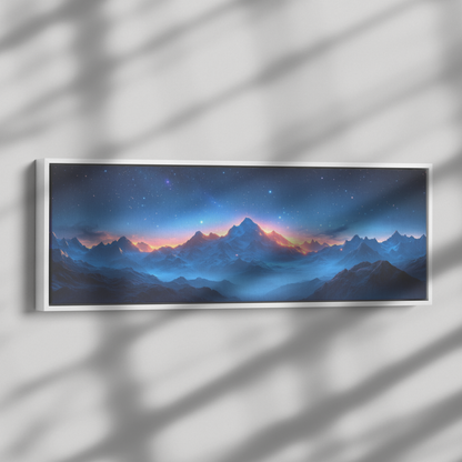 Mystical_Nighttime_Rugged_Mountains_Glow_Framed_Canvas_H_Panoramic_Dramatic_Shad_Mockup.png