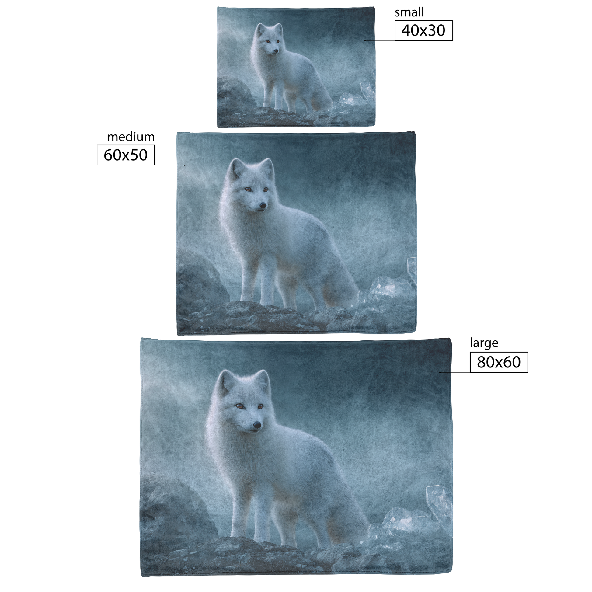 Mystical_White_Fox_Standing_In_Moonlit_F_H_Blanket_Size_Options_Mockup.png