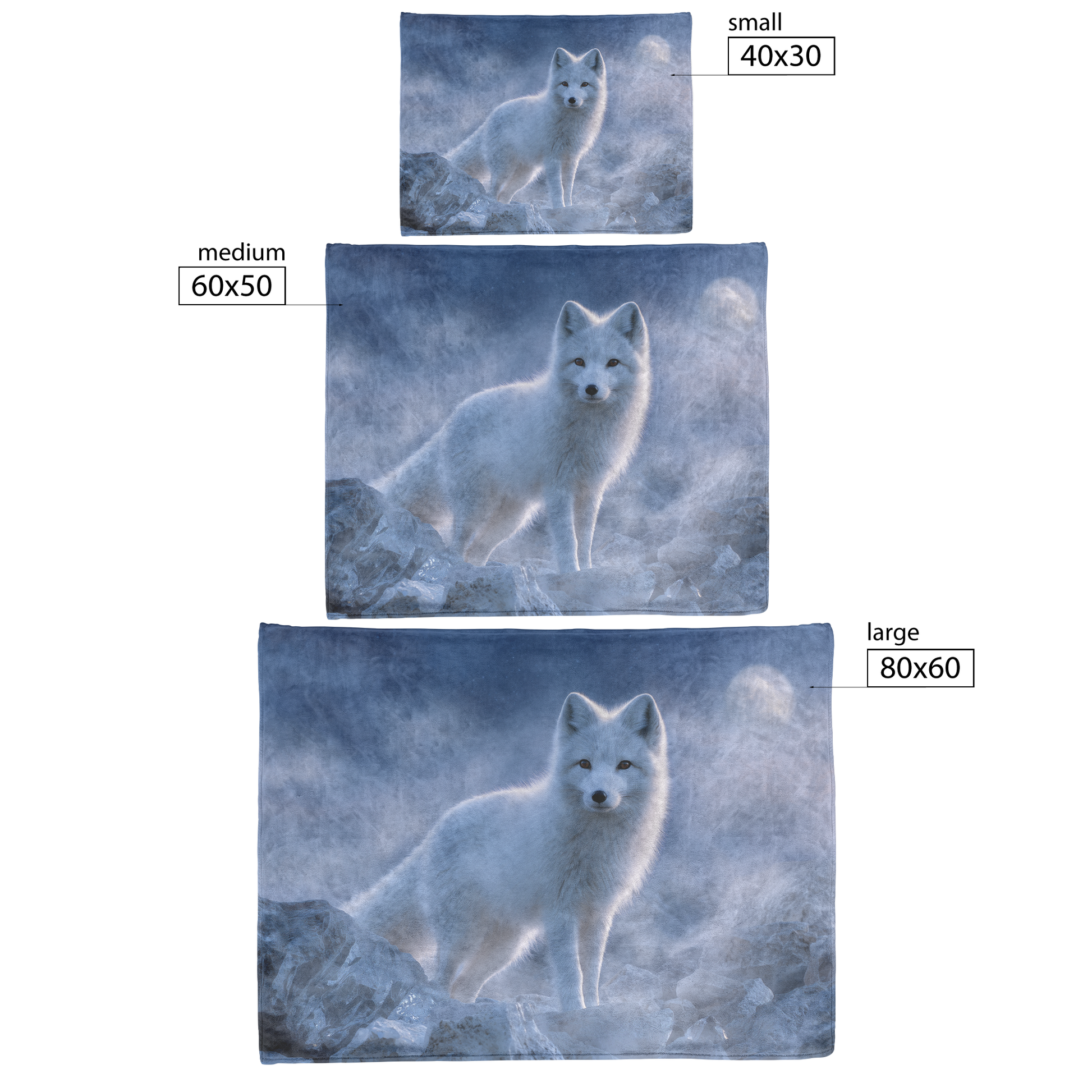 Mystical_White_Fox_Standing_In_Moonlit_F_H_Blanket_Size_Options_Mockup.png
