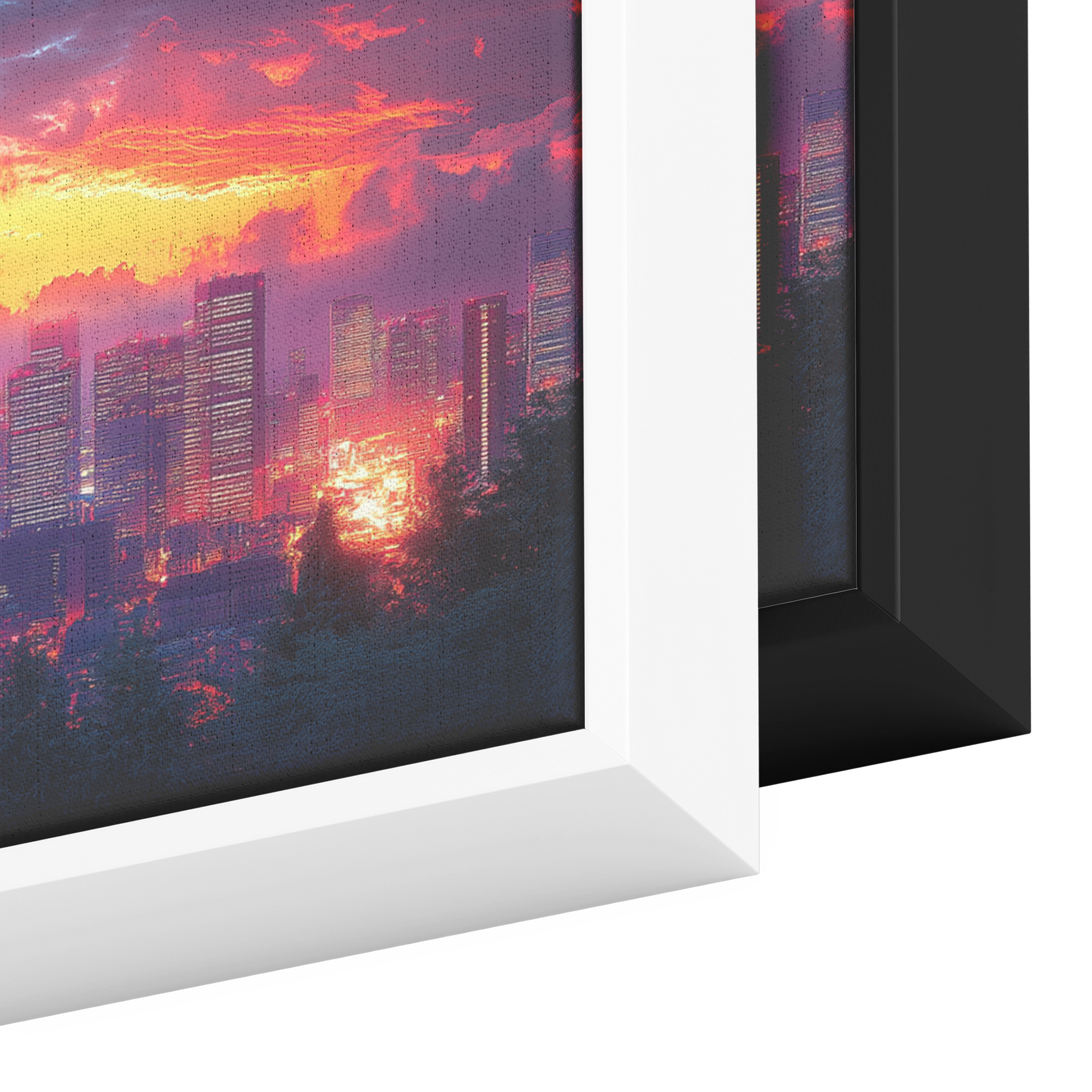 Nighttime_View_of_Tokyo_Neon_Signs_Illum_Framed_Canvas_H_Panoramic_Color_Options_Mockup.png