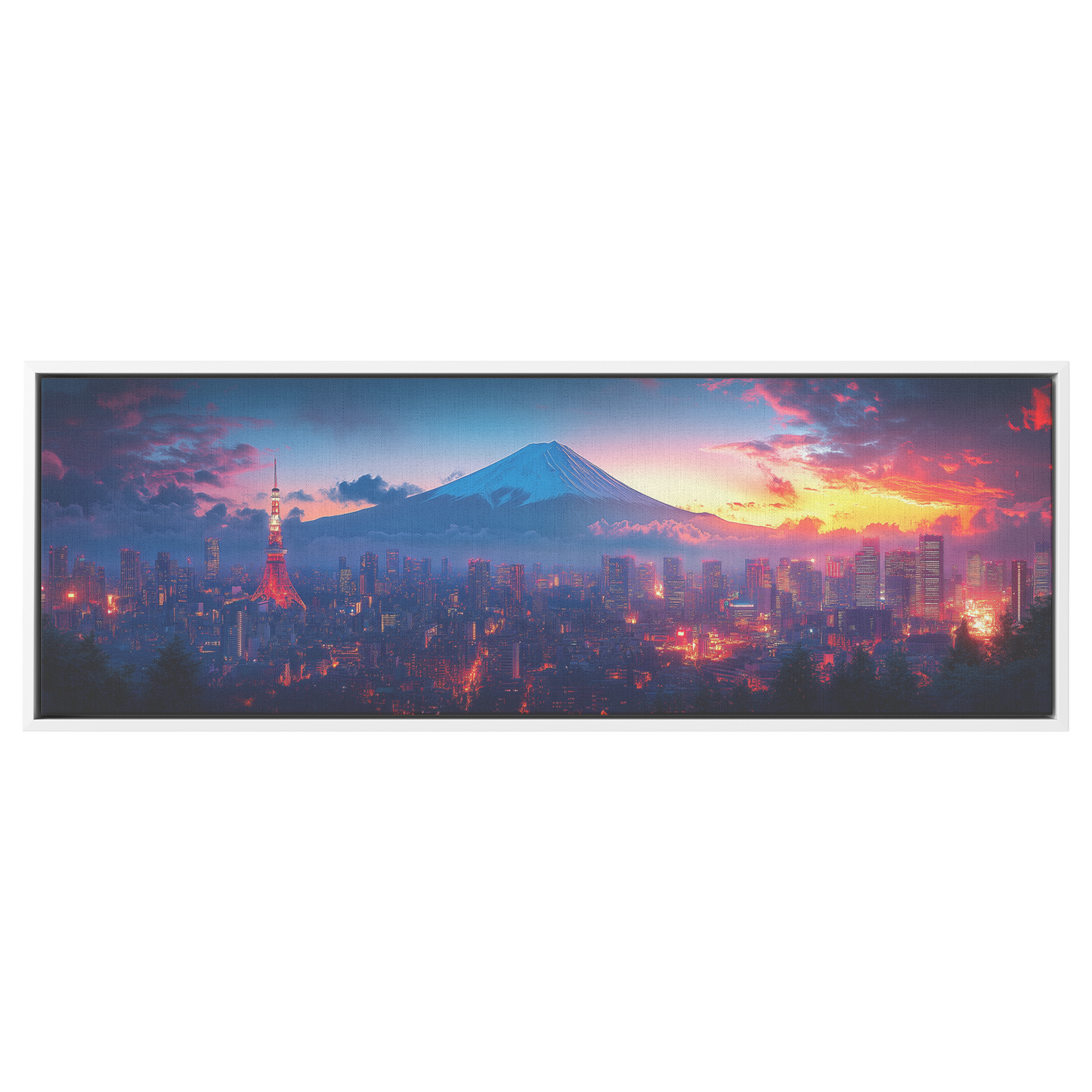 Nighttime_View_of_Tokyo_Neon_Signs_Illum_White_Framed_Canvas_H_Panoramic_Main_Mockup.png