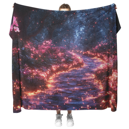 Orchids_Blooming_on_Glowing_Forest_Path__H_Blanket_Model_Mockup.png