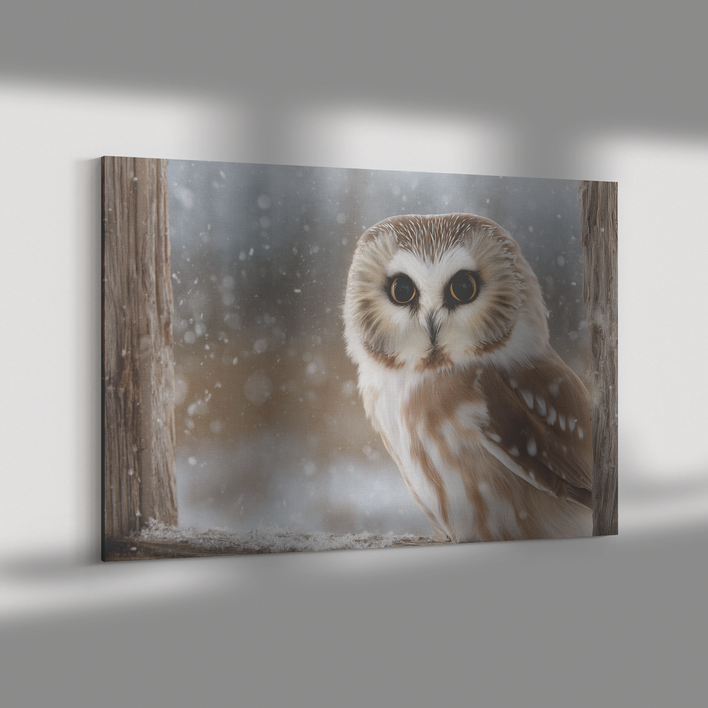 Owl_Perched_in_Wooden_Window_Frame_with__H_Rectangle_Dramatic_Shadow_Mockup.png_15501243