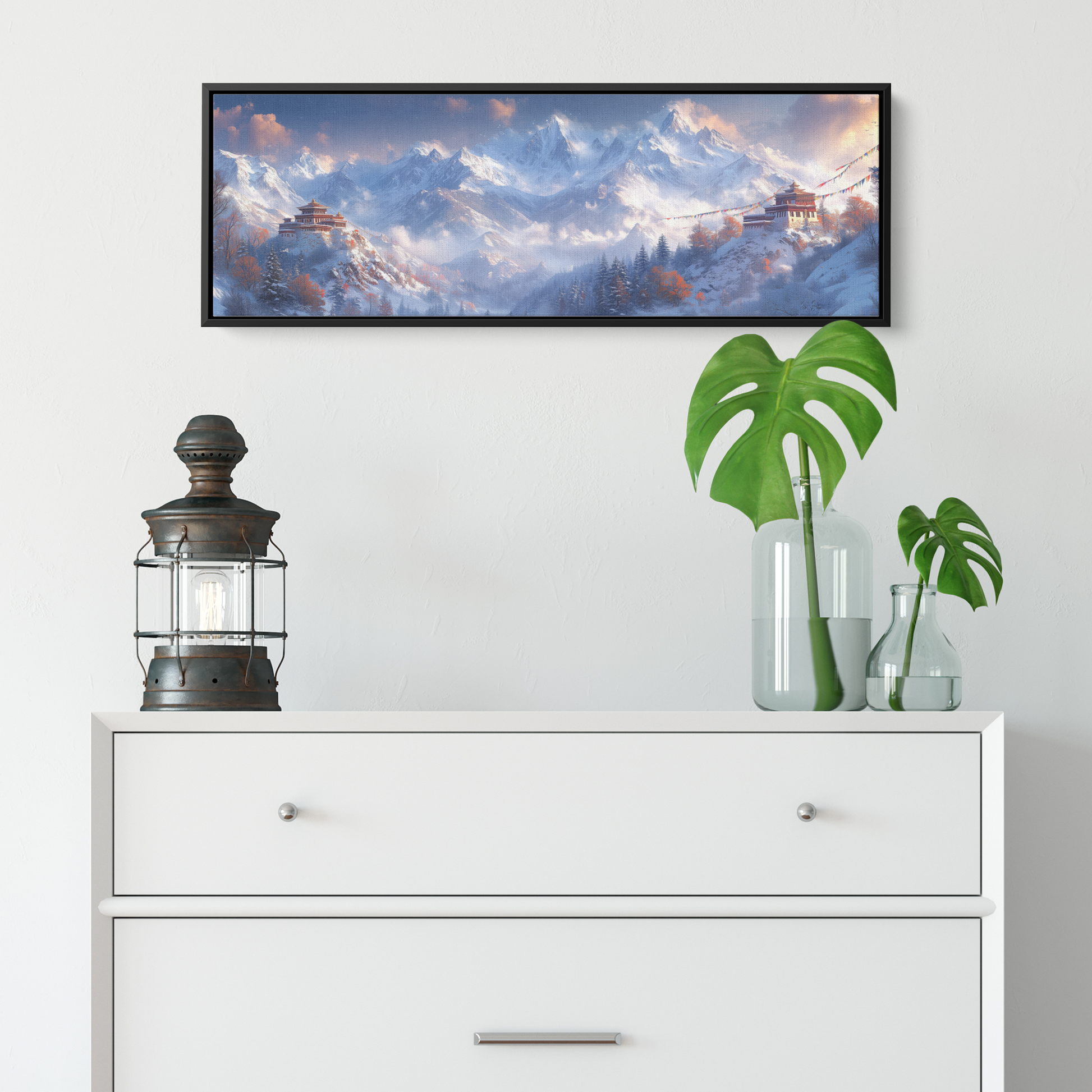 Panoramic_Snowy_Mountain_Tibetan_Monaste_Framed_Canvas_H_Panoramic_Small_Lifesty_Mockup.png