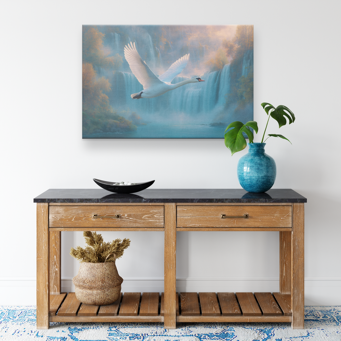 Pastel_Swan_Flying_Over_Mystical_Crystal_H_Rectangle_Smaller_Lifestyle_Mockup.png_15330462