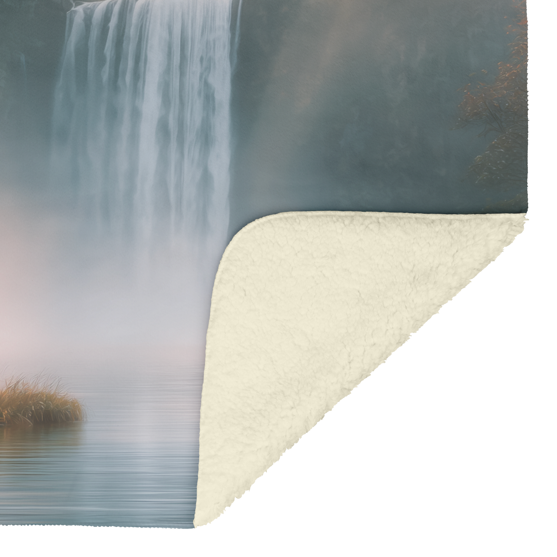 Peaceful_Elephant_Standing_By_Golden_Wat_H_Blanket_Sherpa_Mockup.png