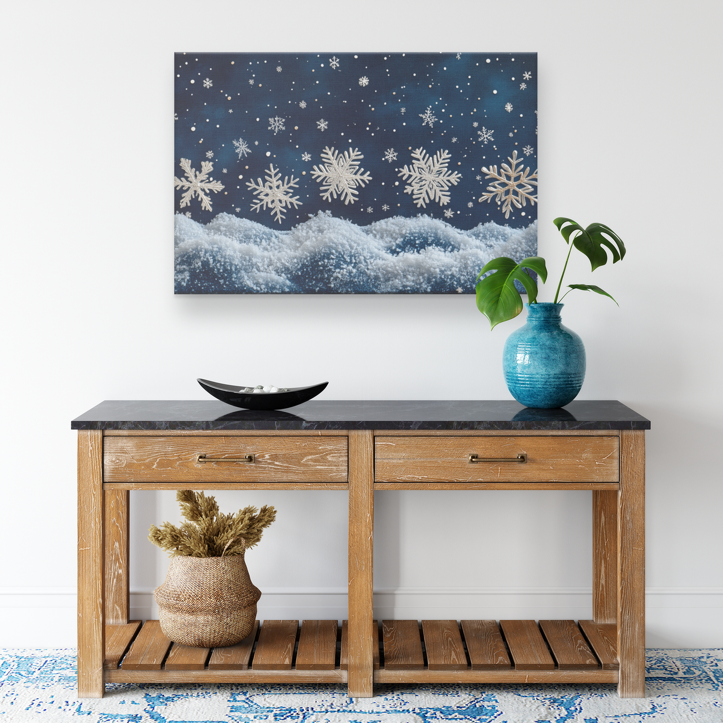 Peaceful_Snowflake_Scene_With_Shimmering_H_Rectangle_Smaller_Lifestyle_Mockup.png