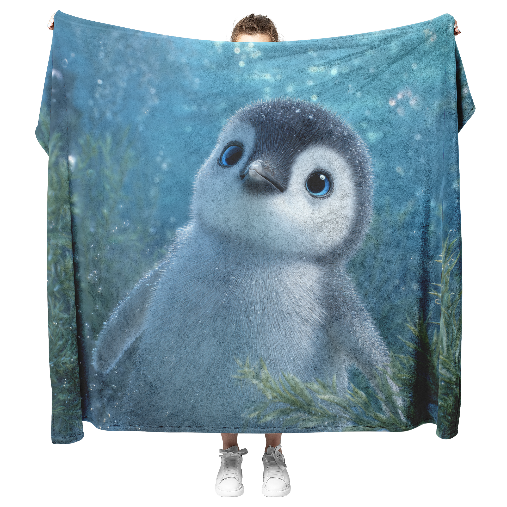 Penguin_Chick_Underwater_Surrounded_By_B_H_Blanket_Model_Mockup.png