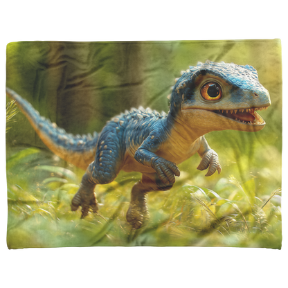 Playful_Baby_Velociraptor_Jumping_Throug_H_Blanket_AS_Flat_Mockup.png