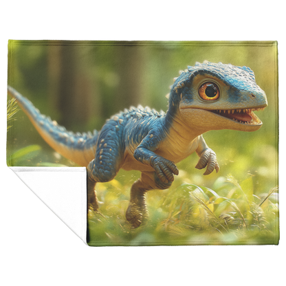 Playful_Baby_Velociraptor_Jumping_Throug_H_Blanket_Flat_Fold_Mockup.png