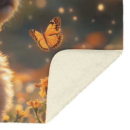 Poodle_Puppy_in_Glowing_Flower_Garden_wi_H_Blanket_Sherpa_Mockup.png
