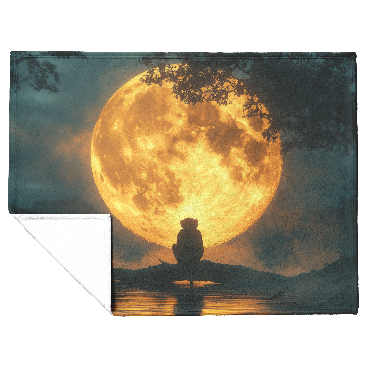 Proboscis_Monkey_Silhouetted_Against_Mas_H_Blanket_Flat_Fold_Mockup.png