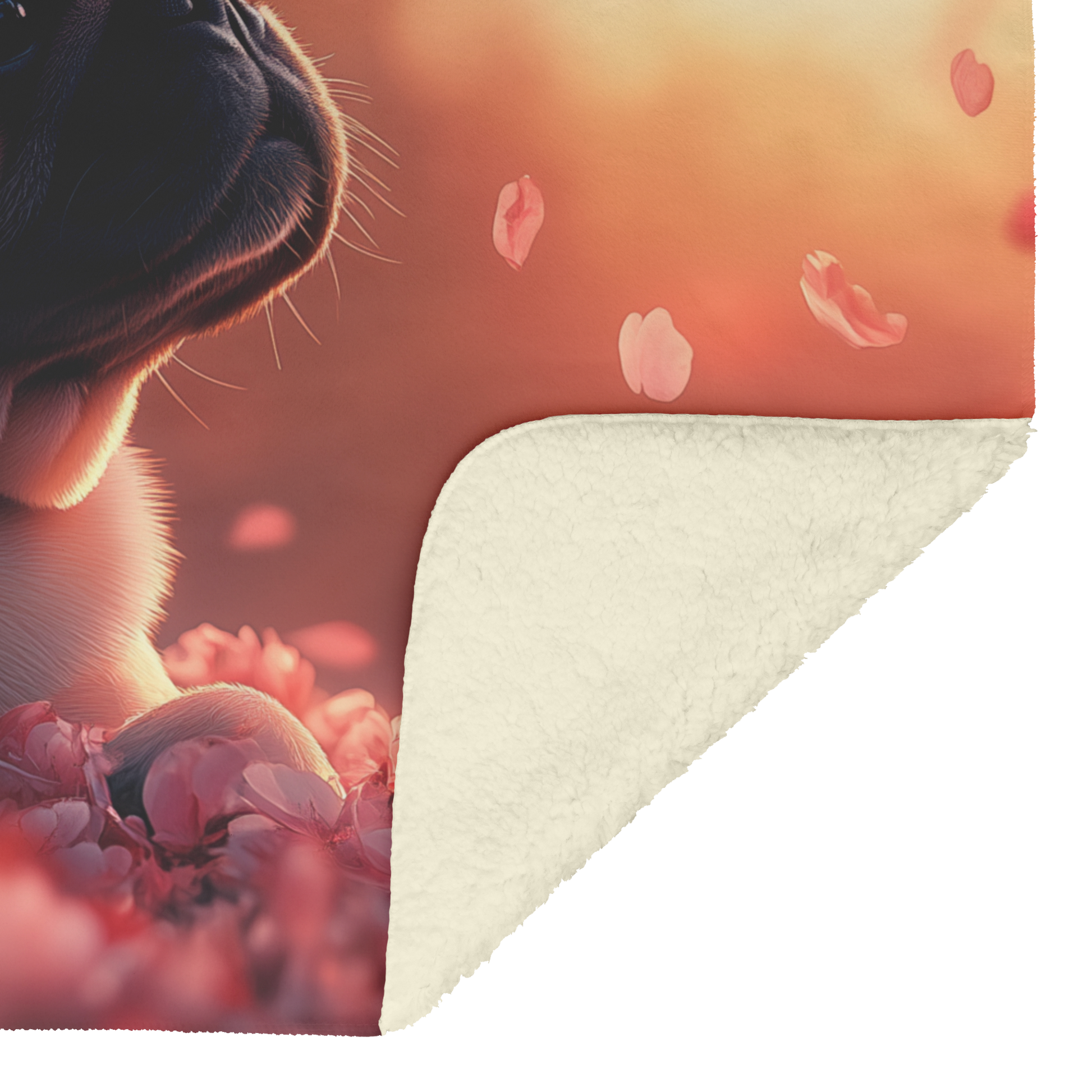 Pug_Resting_Under_Glowing_Cherry_Blossom_H_Blanket_Sherpa_Mockup.png