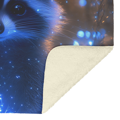 Raccoon_Exploring_a_Glowing_Bioluminesce_H_Blanket_Sherpa_Mockup.png