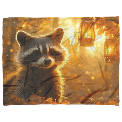 Raccoon_Peering_at_Glowing_Lanterns_Hang_H_Blanket_AS_Flat_Mockup.png