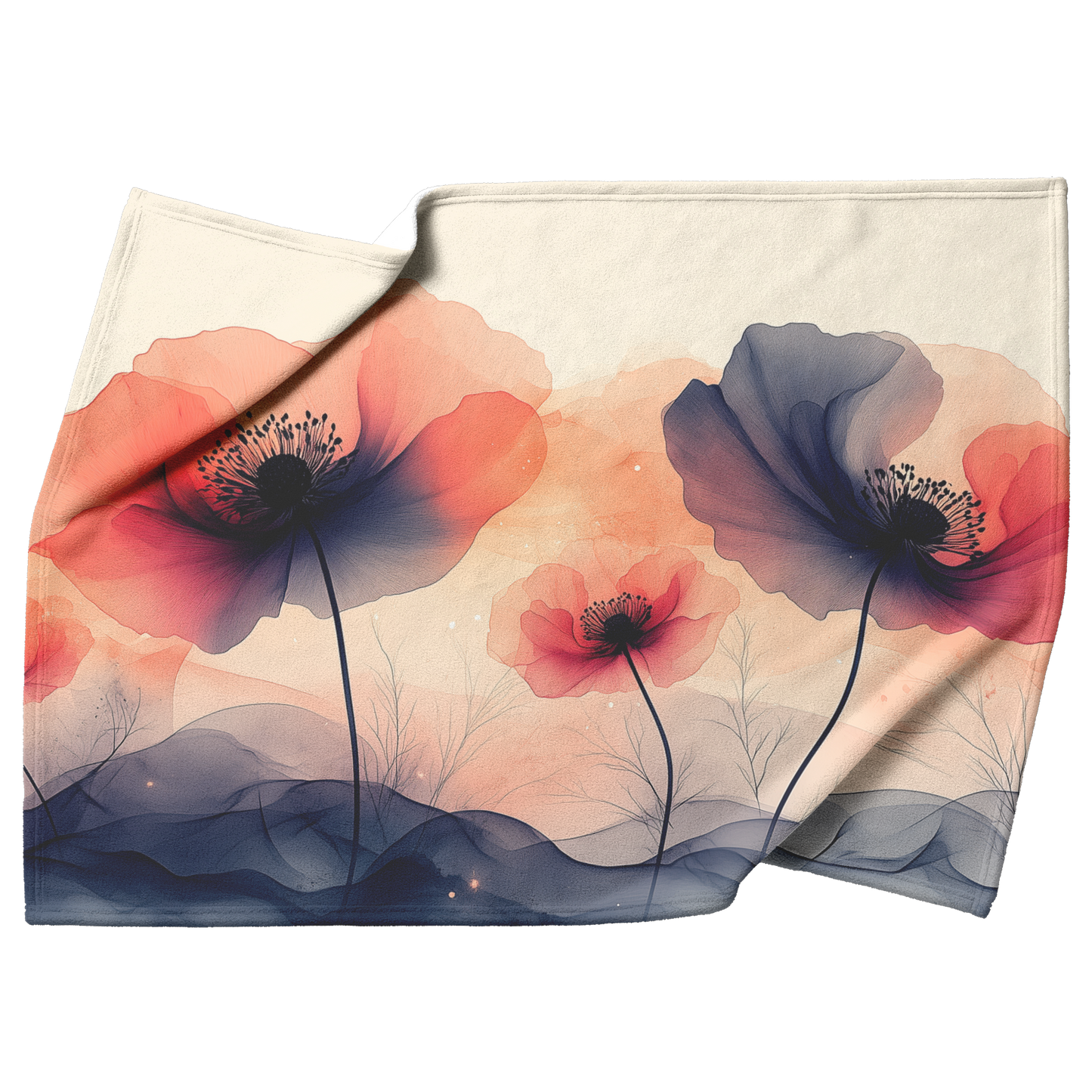 Radiant_Botanical_Pattern_With_Monochrom_H_Blanket_Top_Bottom_Folds_Mockup.png