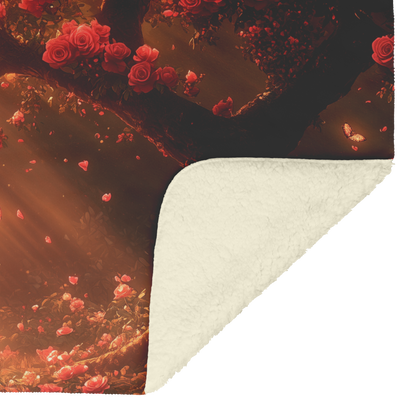 Rose_Tree_with_Glowing_Blossoms_Butterfl_H_Blanket_Sherpa_Mockup.png
