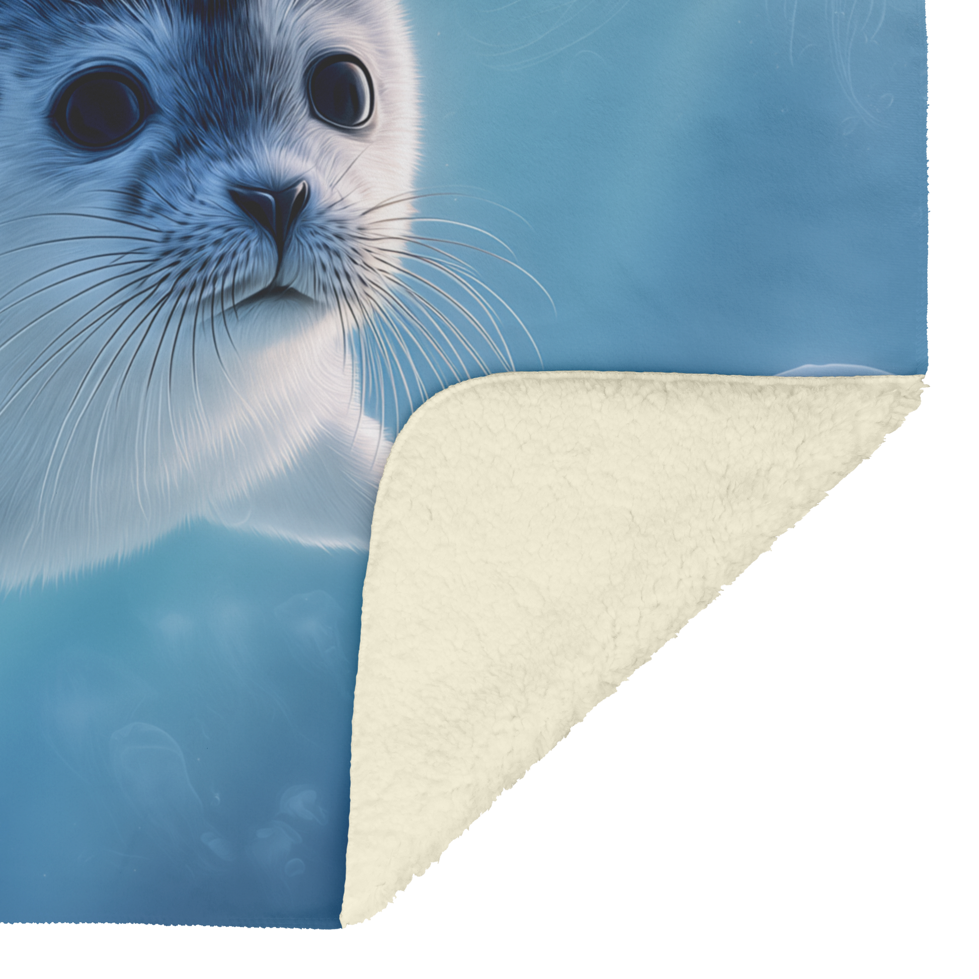 Seal_Pup_With_Blue_Eyes_Swimming_Alongsi_H_Blanket_Sherpa_Mockup.png