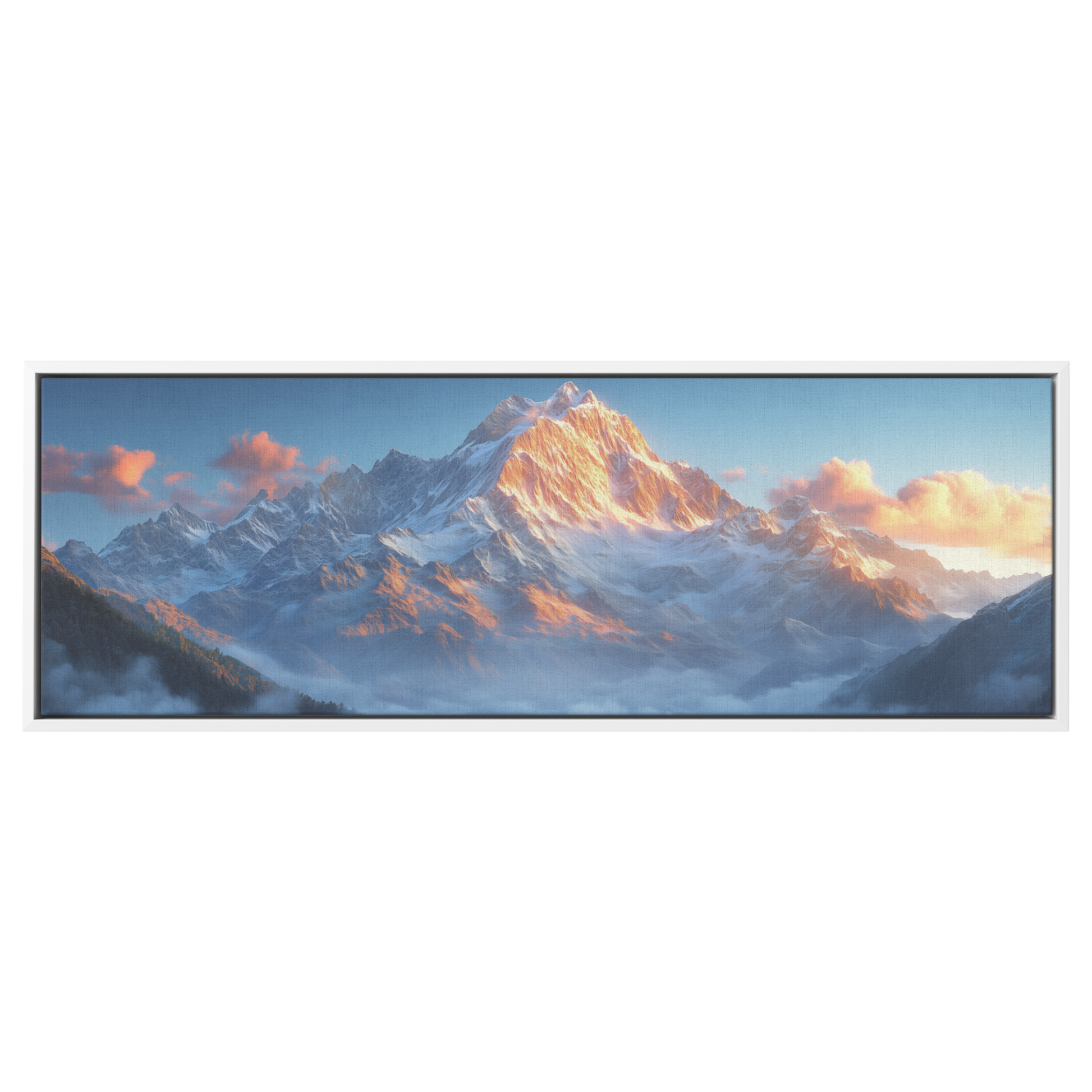 Serene_Snow_Covered_Mountains_Clear_Blue_White_Framed_Canvas_H_Panoramic_Main_Mockup.png