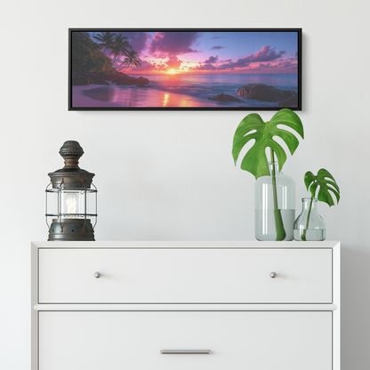 Serene_Tropical_Sunset_Vibrant_Purple_Sk_Framed_Canvas_H_Panoramic_Small_Lifesty_Mockup.png