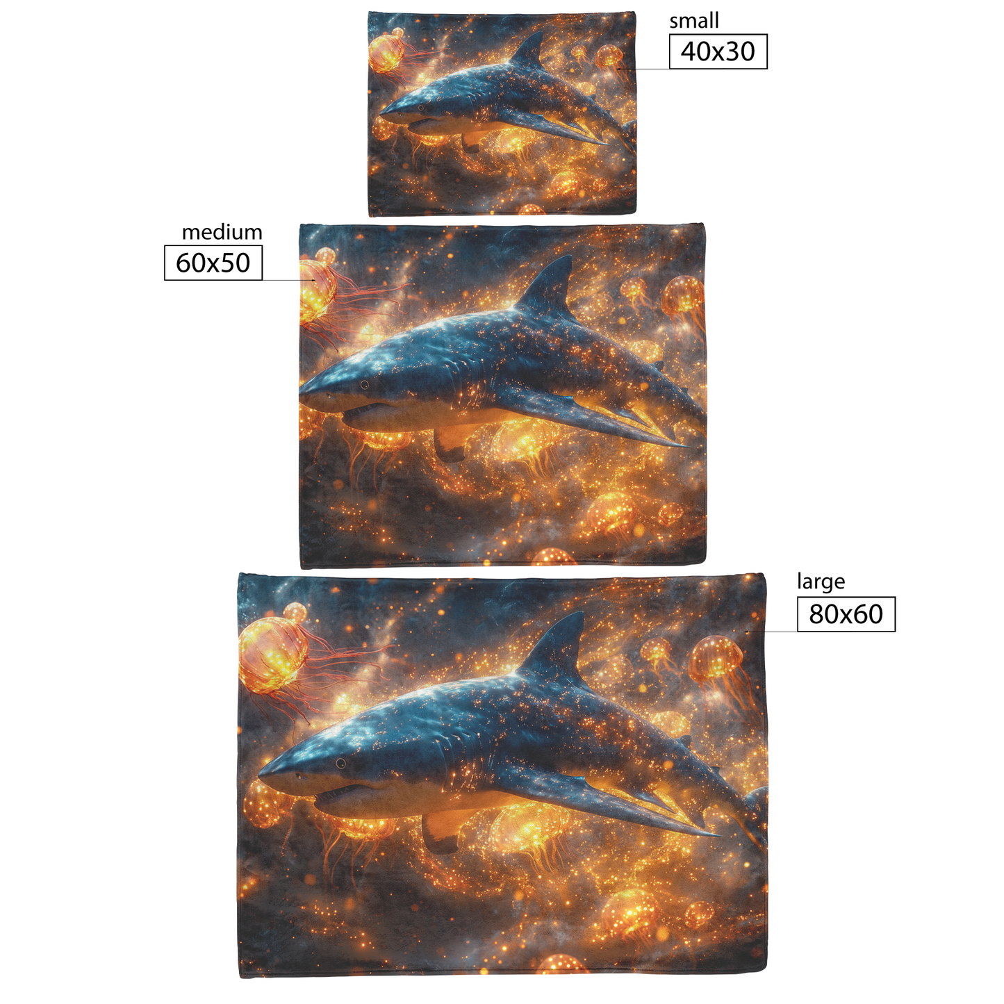 Shark_Swimming_with_Glowing_Jellyfish_an_H_Blanket_Size_Options_Mockup.png