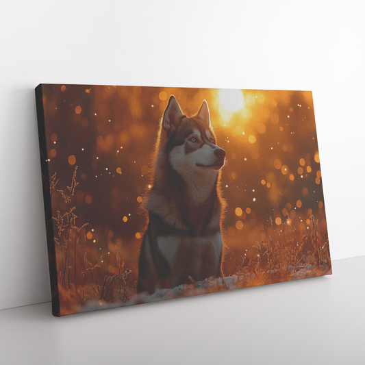 Siberian_Husky_Silhouetted_Against_a_Glo_H_Rectangle_Angle_Floor_Mockup.png