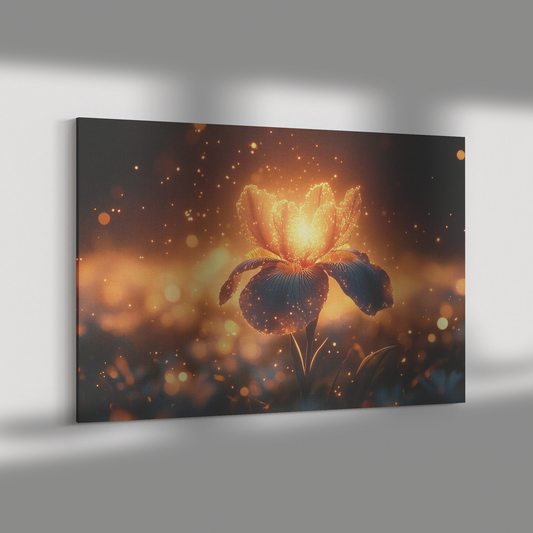 Single_Glowing_Iris_Standing_Out_in_Mist_H_Rectangle_Dramatic_Shadow_Mockup.png
