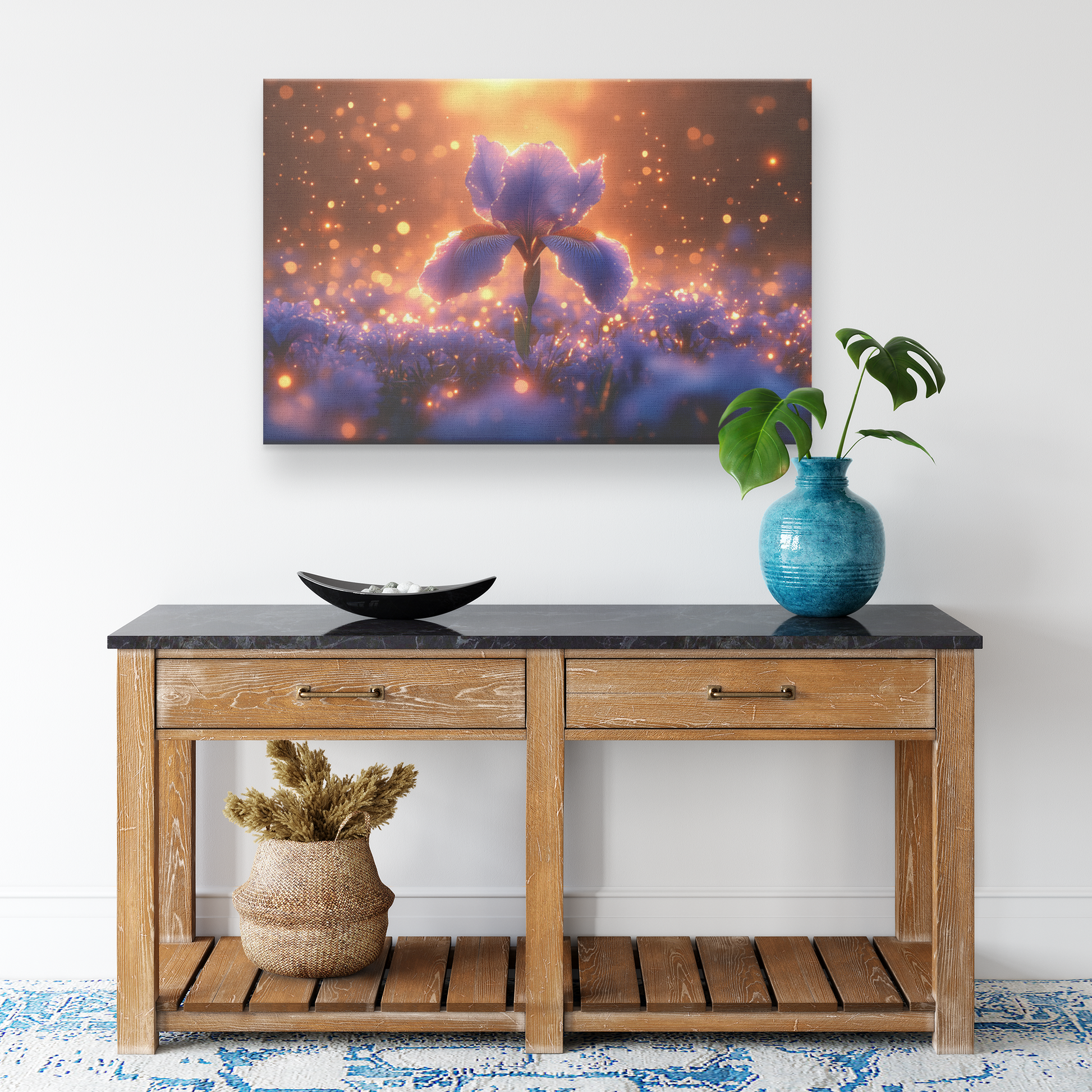 Single_Glowing_Iris_Standing_Out_in_Mist_H_Rectangle_Smaller_Lifestyle_Mockup.png