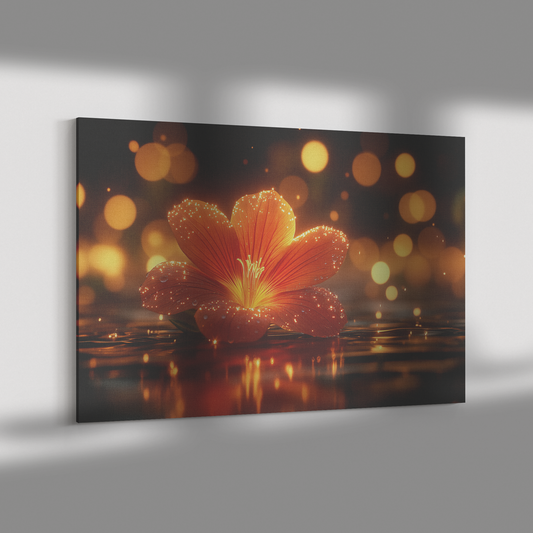 Single_Glowing_Red_Geranium_with_Dewdrop_H_Rectangle_Dramatic_Shadow_Mockup.png