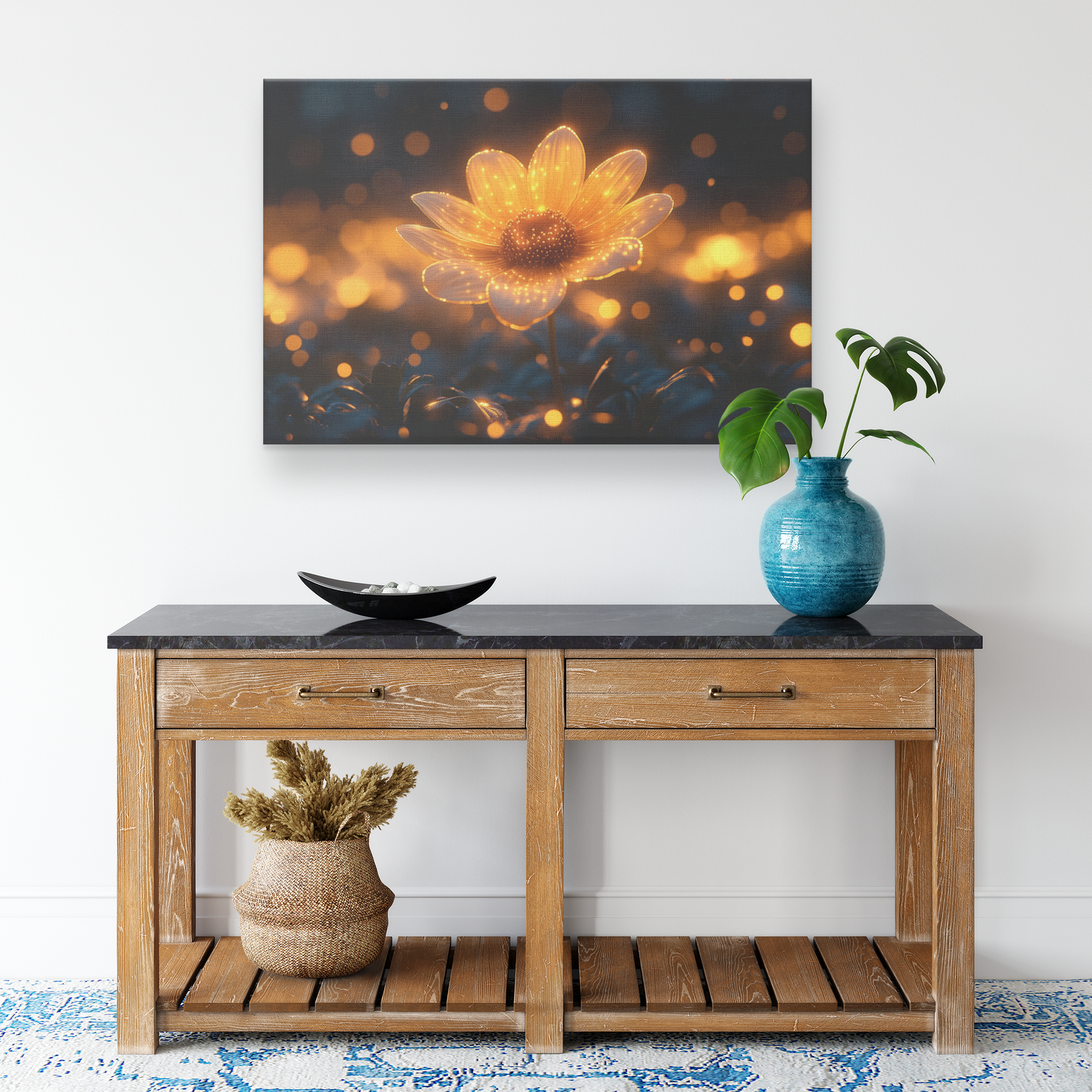Single_Glowing_Yellow_Daisy_Blooming_in__H_Rectangle_Smaller_Lifestyle_Mockup.png