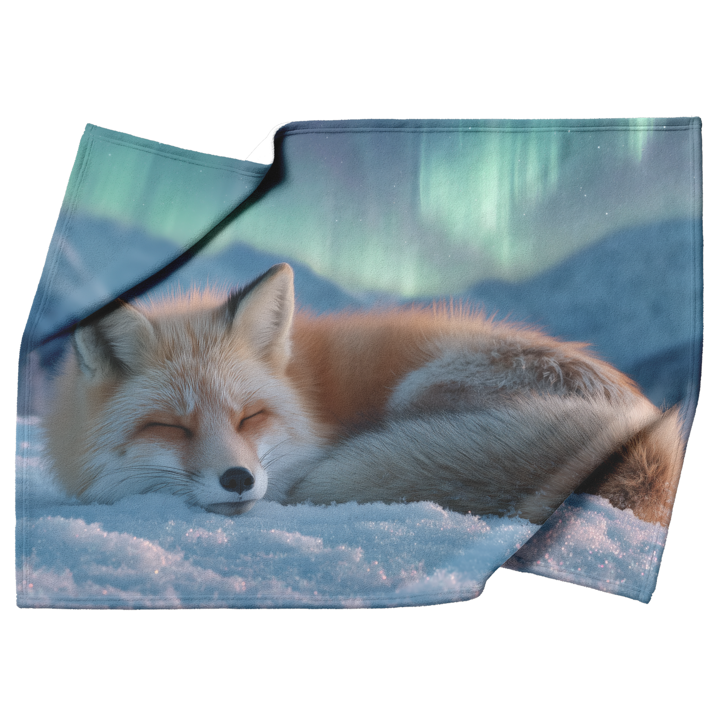 Sleeping_Fox_Curled_In_Snow_With_Gentle__H_Blanket_Top_Bottom_Folds_Mockup.png