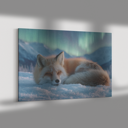 Sleeping_Fox_Curled_in_Snow_Under_Aurora_H_Rectangle_Dramatic_Shadow_Mockup.png_15519460