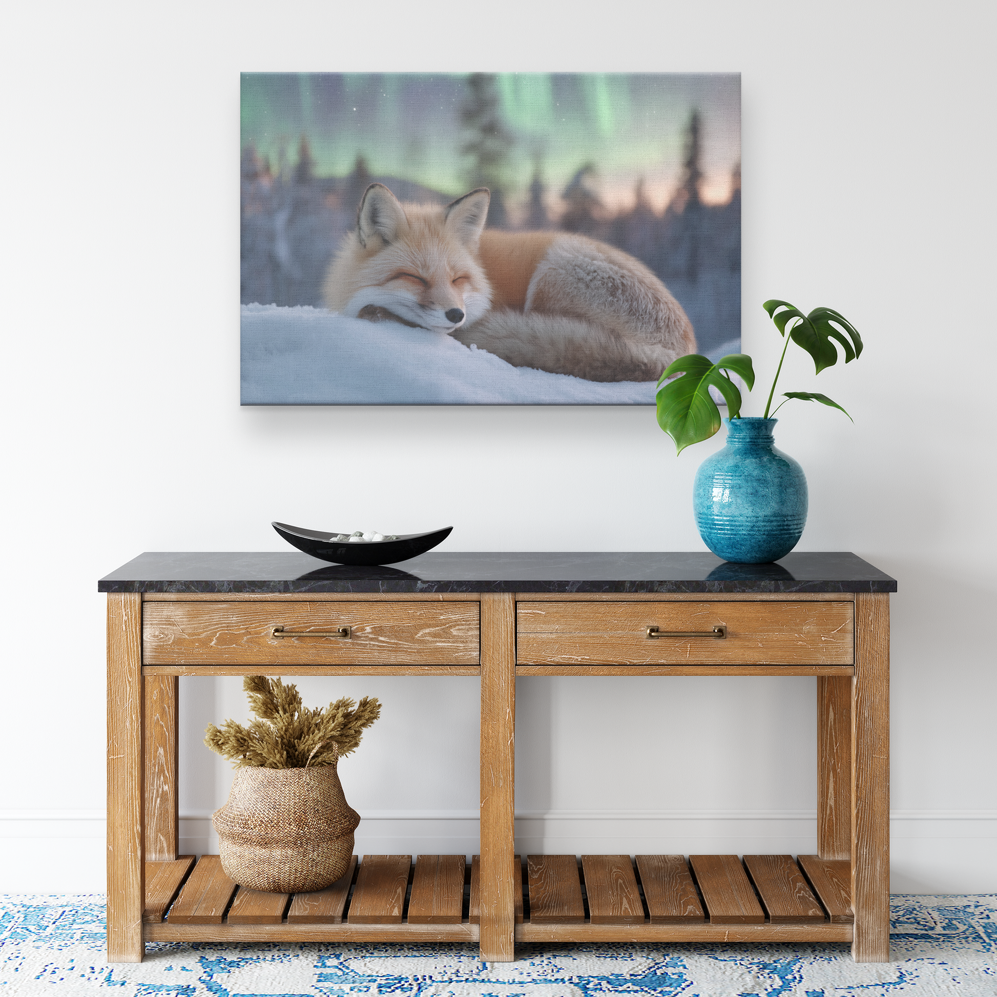 Sleeping_Fox_Curled_in_Snow_Under_Aurora_H_Rectangle_Smaller_Lifestyle_Mockup.png_15519480