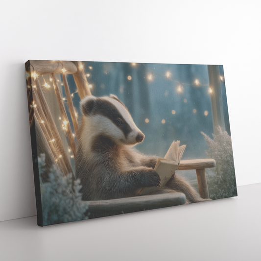 Sleepy_Badger_Reading_Bedtime_Story_in_R_H_Rectangle_Angle_Floor_Mockup.png_15487790