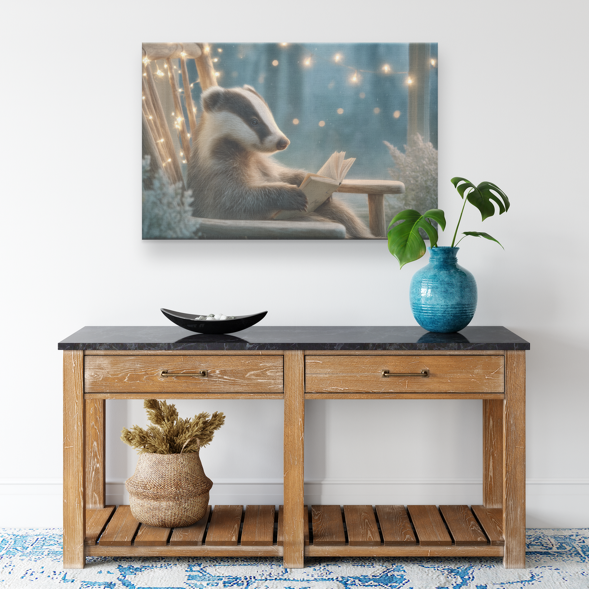 Sleepy_Badger_Reading_Bedtime_Story_in_R_H_Rectangle_Smaller_Lifestyle_Mockup.png_15487793