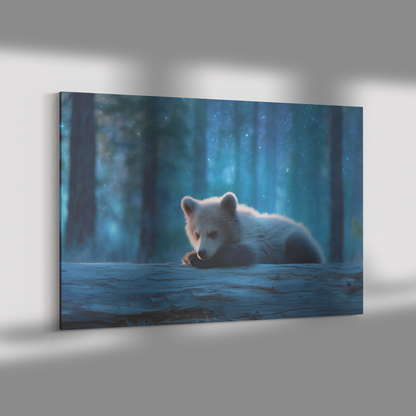 Sleepy_Bear_Cub_Napping_on_Glowing_Log_U_H_Rectangle_Dramatic_Shadow_Mockup.png_15524474
