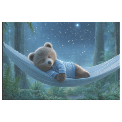 Sleepy_Bear_Cub_in_Pajamas_Sleeping_in_G_H_Rectangle_Main_Mockup.png_15471116