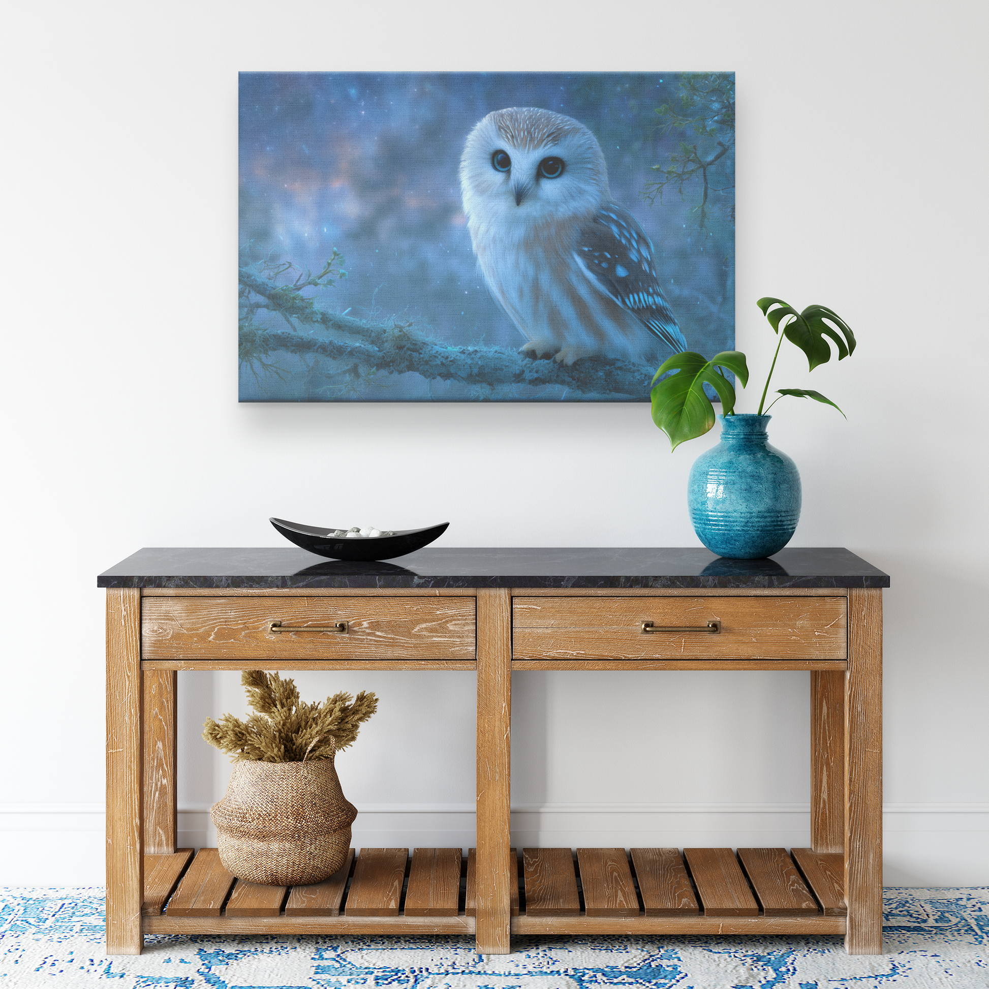 Sleepy_Owl_with_Blue_Eyes_Perched_on_Sta_H_Rectangle_Smaller_Lifestyle_Mockup.png_15471579