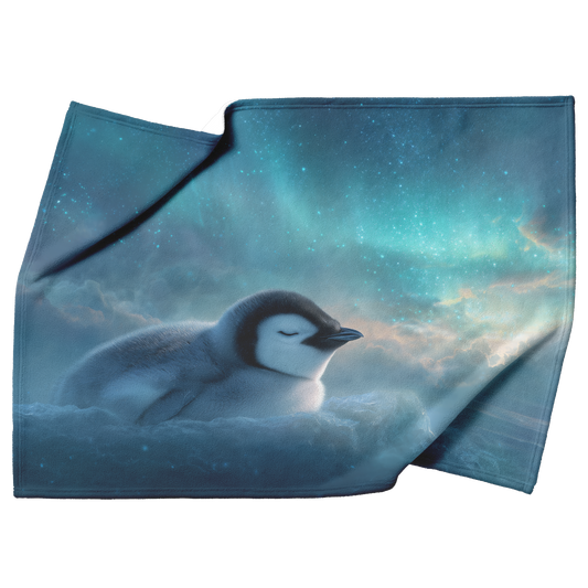 Sleepy_Penguin_Resting_On_Glowing_Cloud__H_Blanket_Top_Bottom_Folds_Mockup.png