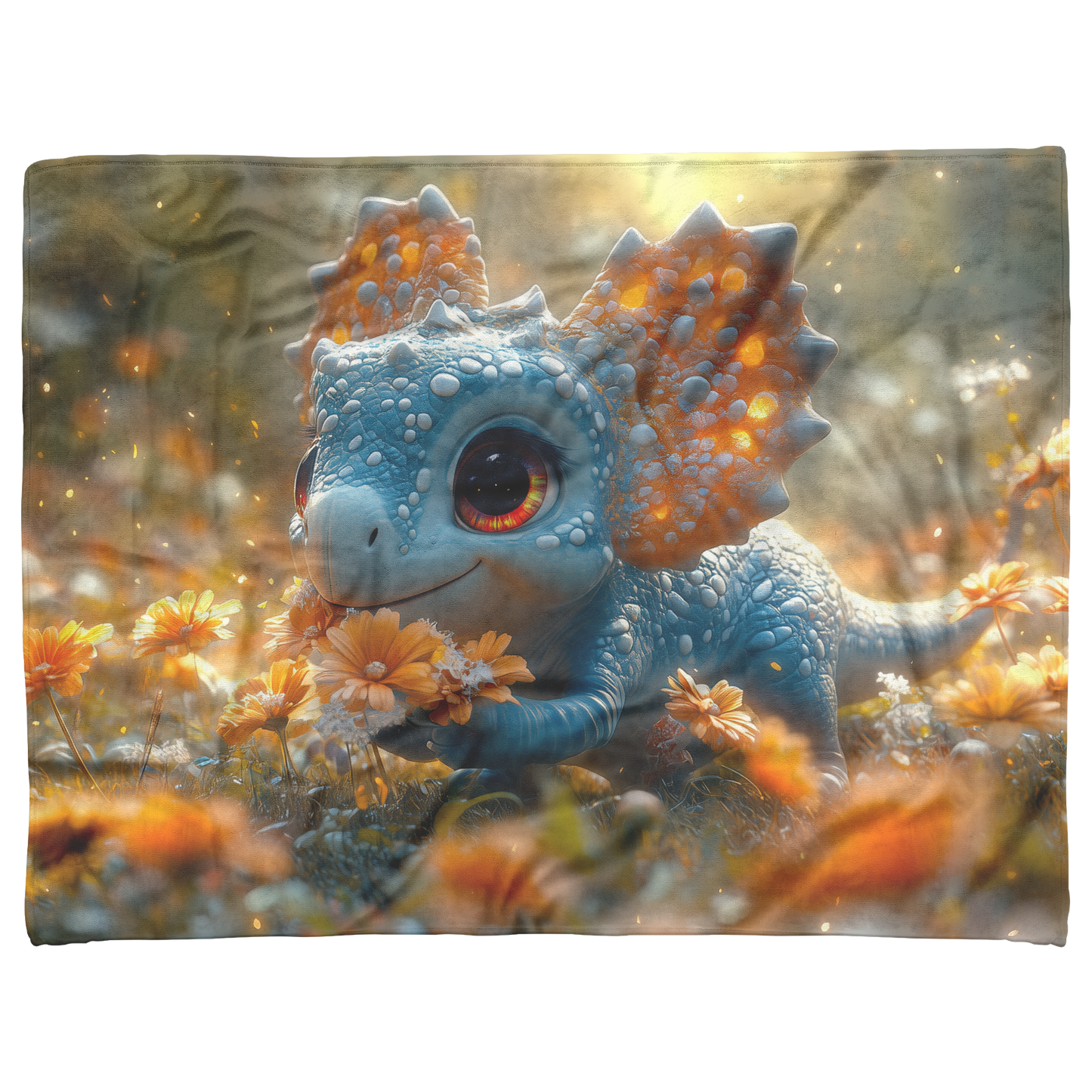 Smiling_Triceratops_With_Big_Round_Horns_H_Blanket_AS_Flat_Mockup.png
