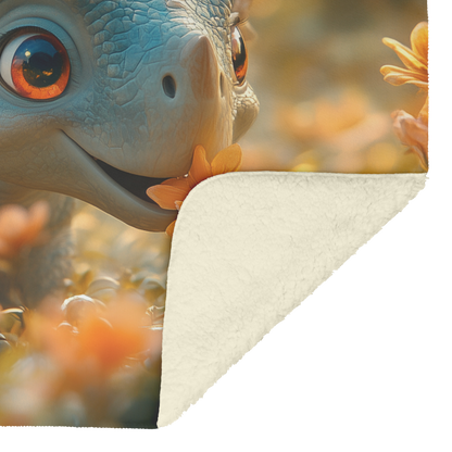 Smiling_Triceratops_With_Big_Round_Horns_H_Blanket_Sherpa_Mockup.png