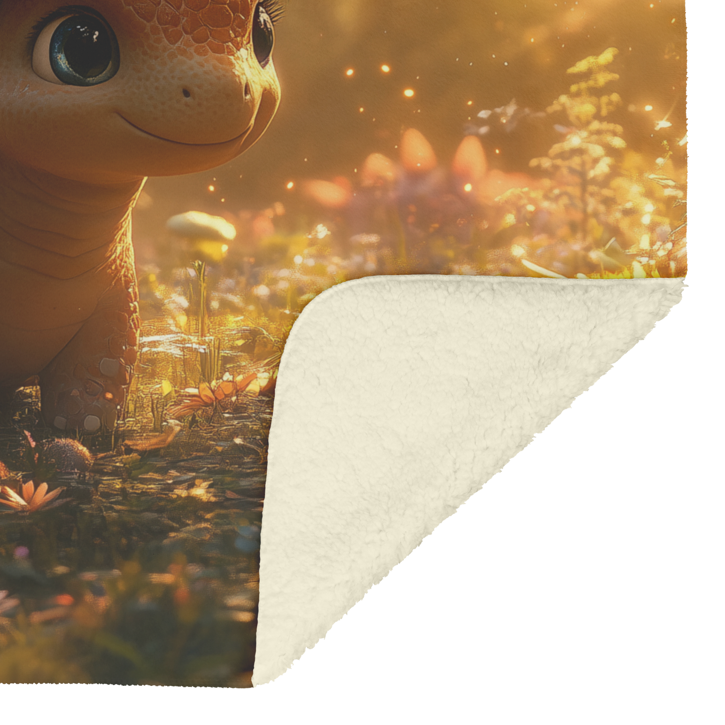 Stegosaurus_Wearing_Flower_Crown_Surroun_H_Blanket_Sherpa_Mockup.png