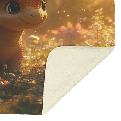Stegosaurus_Wearing_Flower_Crown_Surroun_H_Blanket_Sherpa_Mockup.png