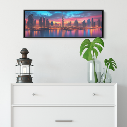 Striking_Nighttime_Skyline_of_London_Tow_Framed_Canvas_H_Panoramic_Small_Lifesty_Mockup.png