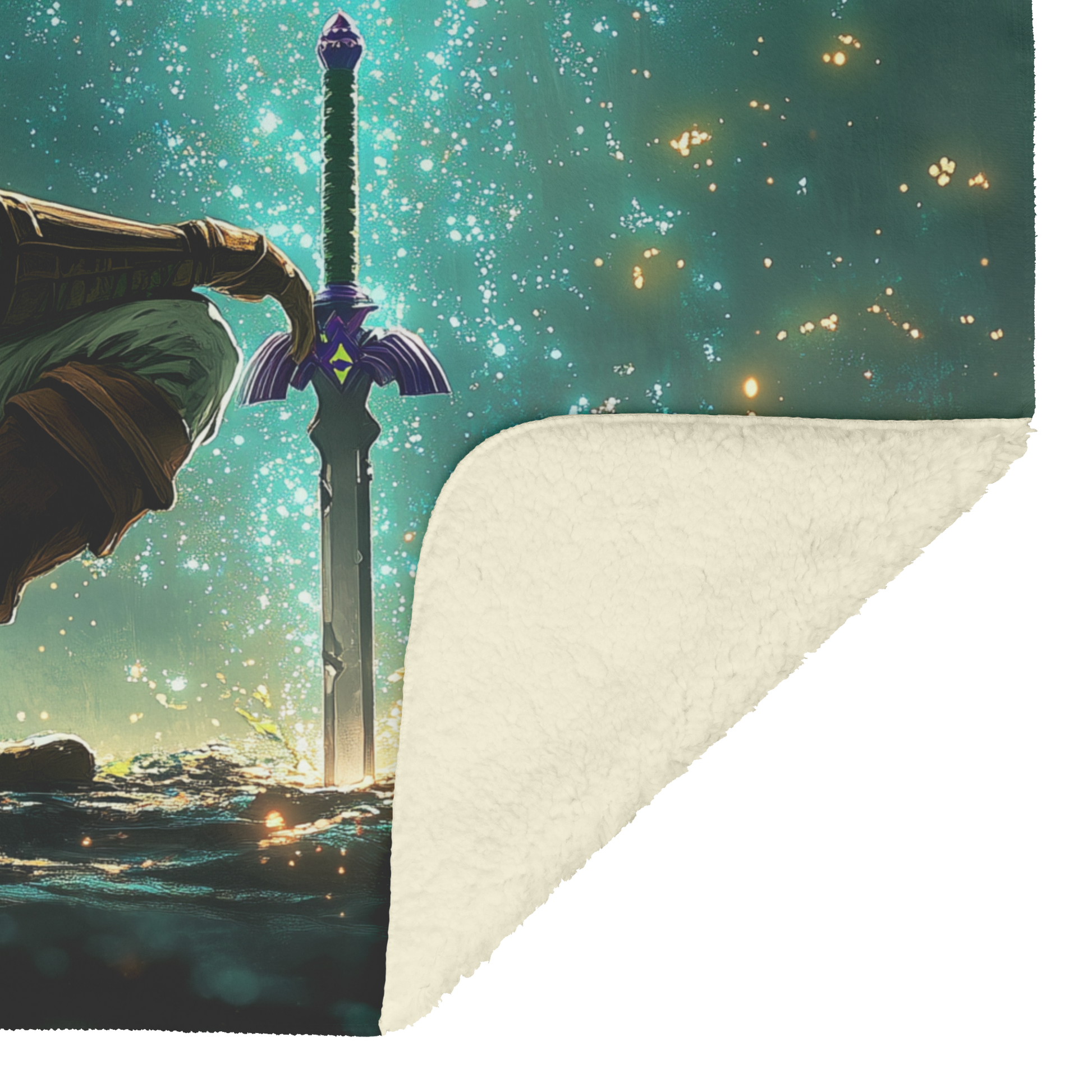 Stunning_Design_of_Link_Kneeling_With_Ma_H_Blanket_Sherpa_Mockup.png
