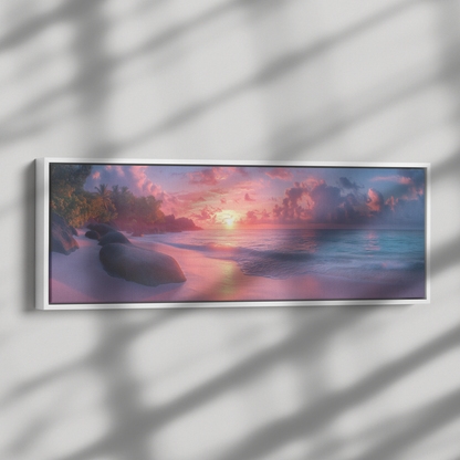Stunning_Sunset_Seychelles_Smooth_Boulde_Framed_Canvas_H_Panoramic_Dramatic_Shad_Mockup.png