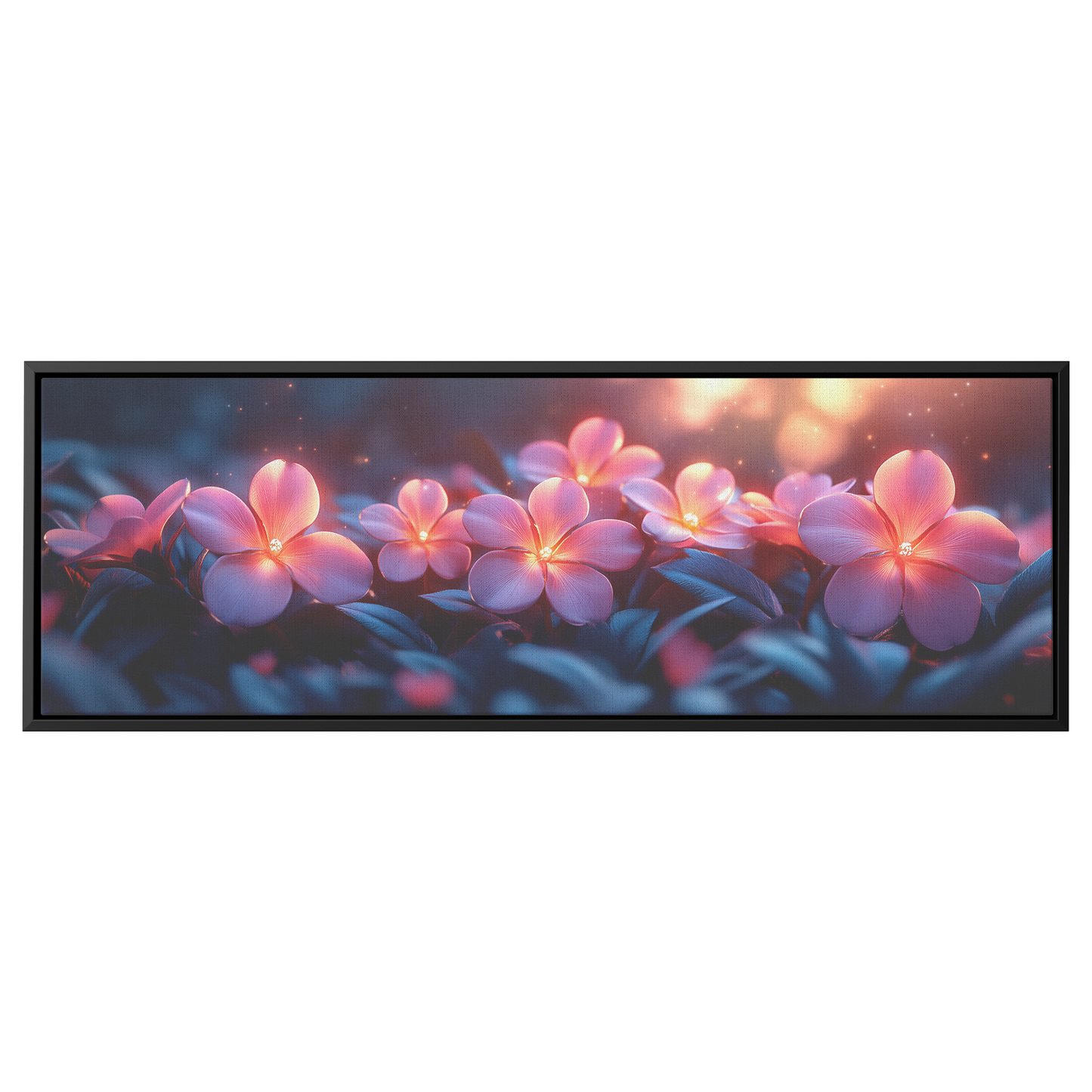 Stylized_Flowers_Swirling_Circular_Cores_Framed_Canvas_H_Panoramic_Main_Mockup.png