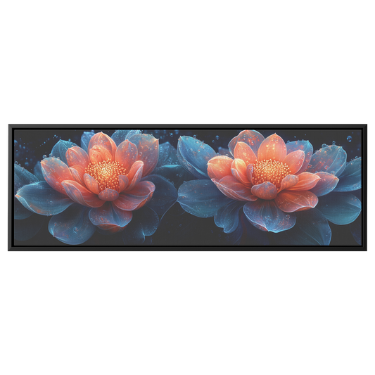Stylized_Flowers_Swirling_Circular_Cores_Framed_Canvas_H_Panoramic_Main_Mockup.png