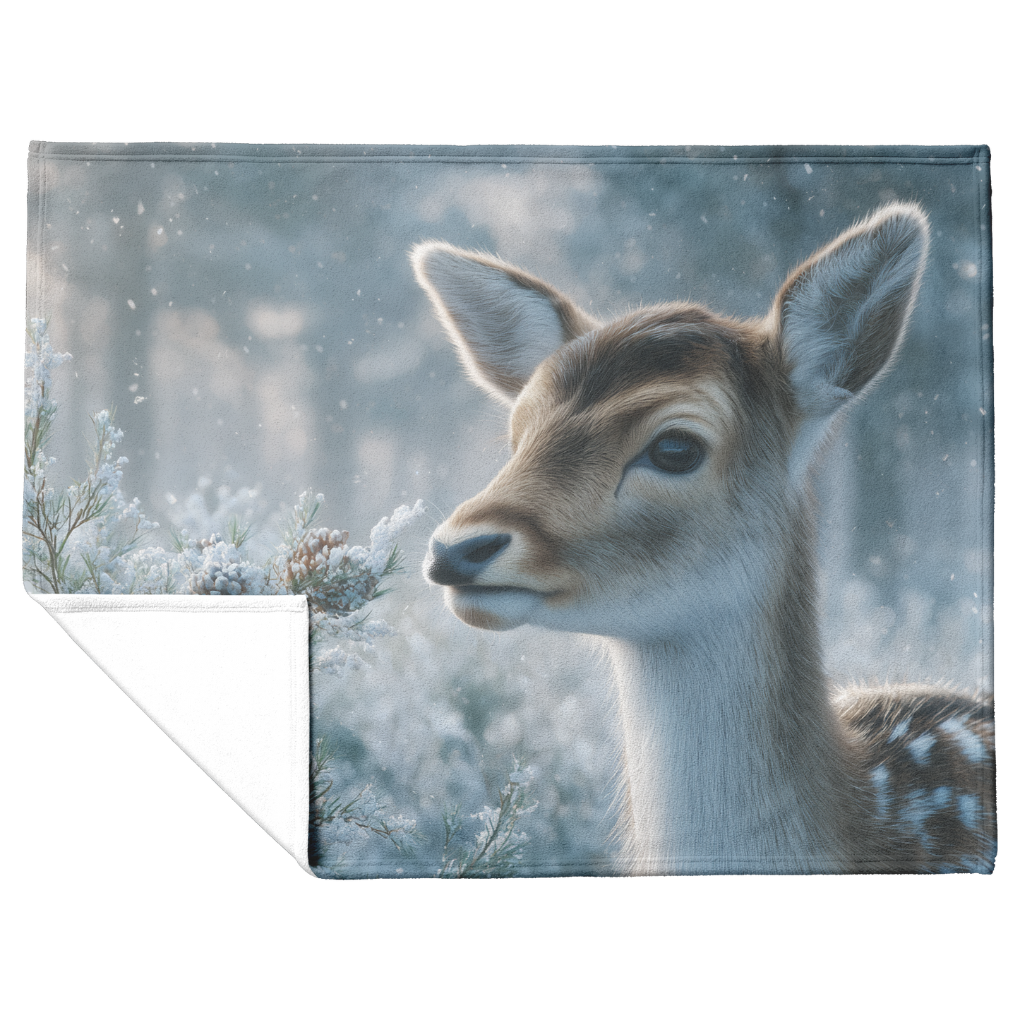 Sweet_Reindeer_Nuzzling_Snow_Covered_Pin_H_Blanket_Flat_Fold_Mockup.png