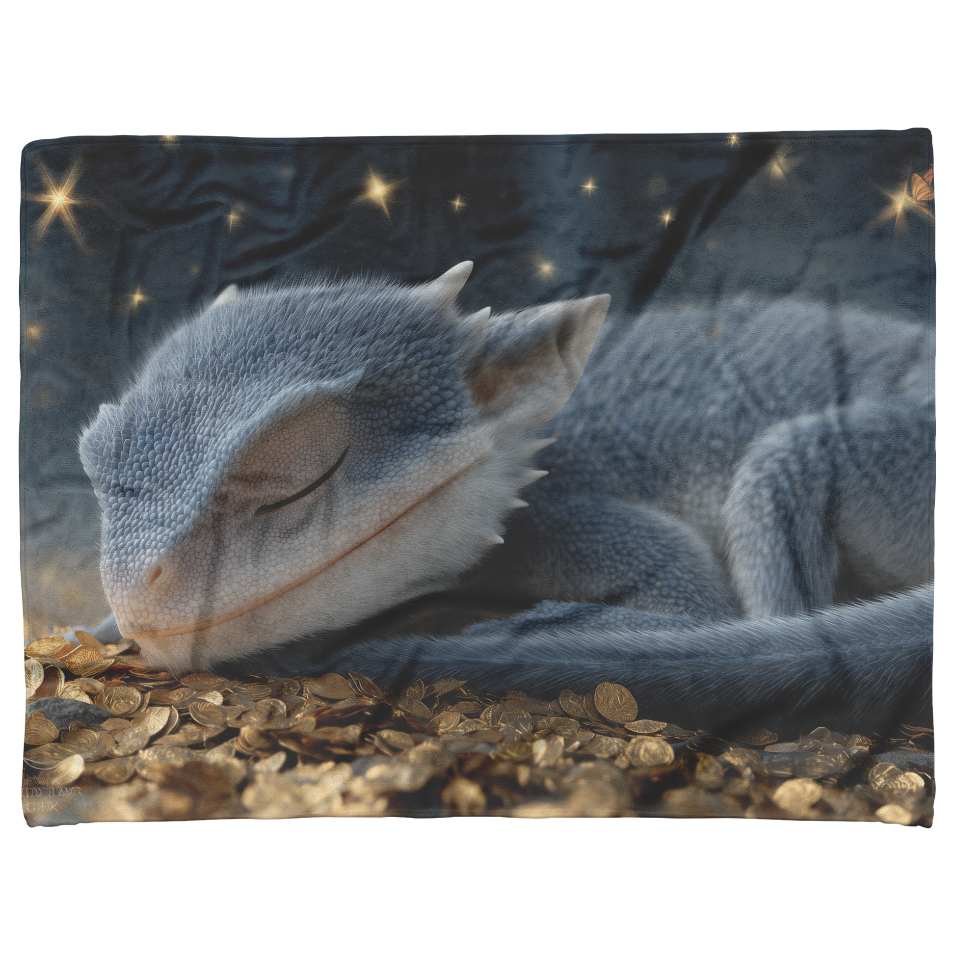 Tiny_Blue_Eyed_Dragon_Sleeping_On_Shiny__H_Blanket_AS_Flat_Mockup.png